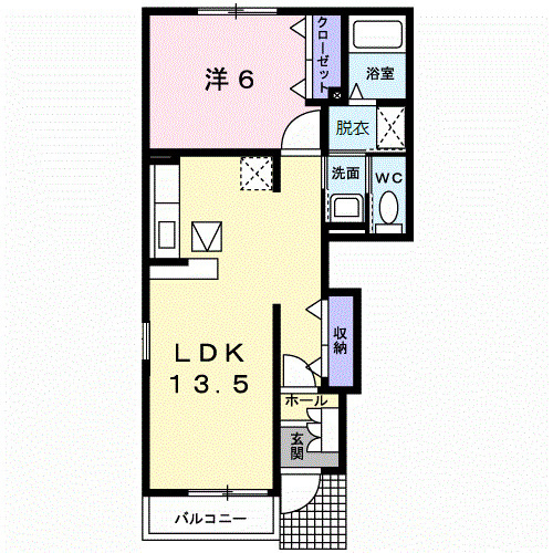 ブライト　ヒル　ハウス　Ａの間取り