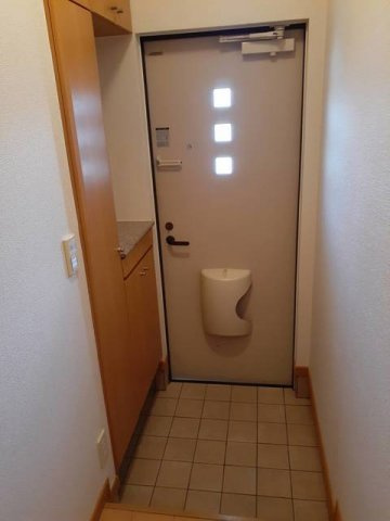 ソレイユⅢの玄関