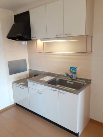 ソレイユⅢのキッチン