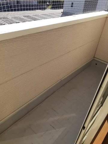 ソレイユⅢのバルコニー