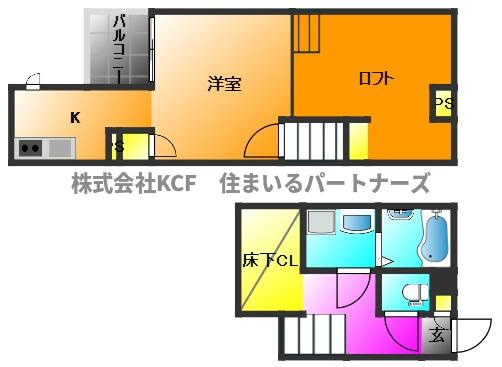 CB久留米ヴェールの間取り