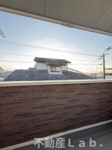 ピュアハイツ・結　Ａのバルコニー