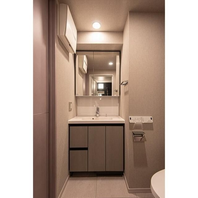 ルフォンプログレ神田プレミアの洗面所