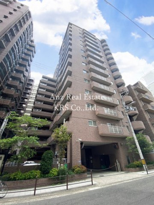 【外観】 | アメニティ江戸堀 | スタイリッシュな外観のマンションです♪