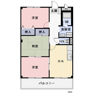 リンピア志水の間取り