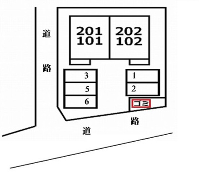 【区画図】 | 磯城郡田原本町大字宮古一棟アパート