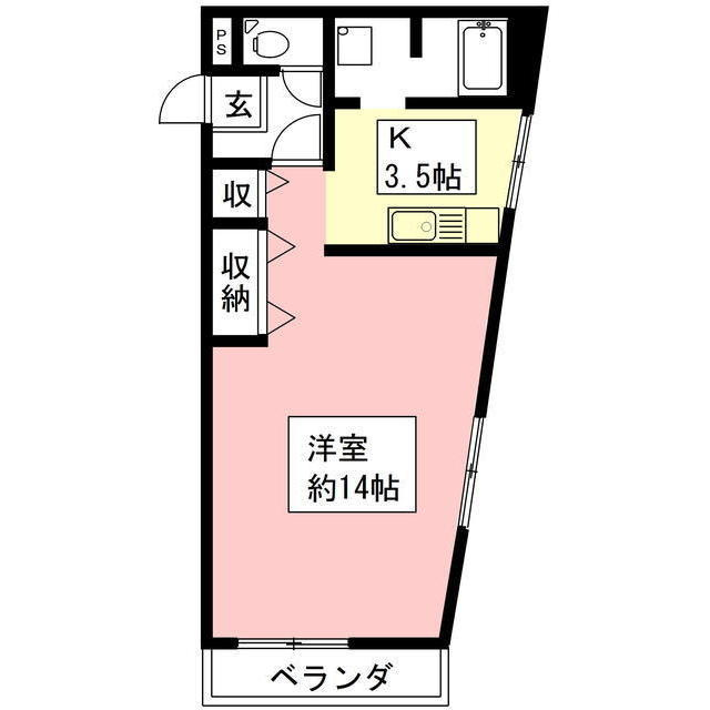 ワラヤビルの間取り