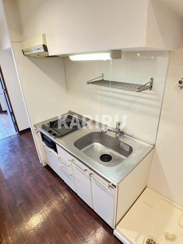 東小橋Ⅱ番館のキッチン