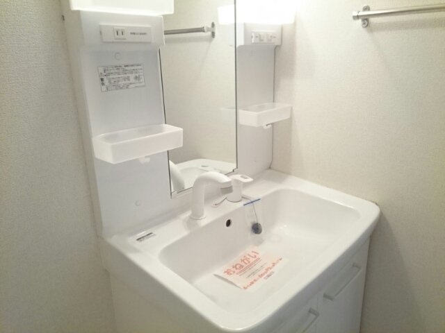 アンソレイユの洗面所