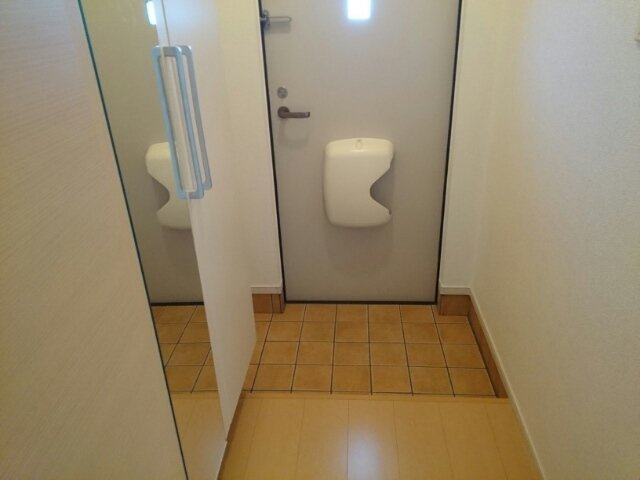 アンソレイユの玄関