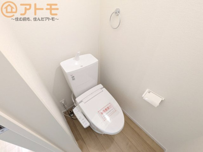 【トイレ】 | 駿河区敷地1期　新築戸建　1号棟 | 毎日使うトイレだからこそ機能性を重視したいですよね！温水洗浄便座で快適な時間をお過ごしください♪
