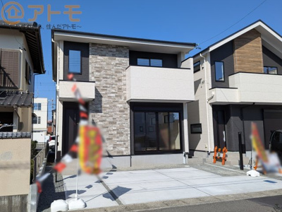 【外観】 | 駿河区敷地1期　新築戸建　1号棟 | どっしりとした外観は安心感のあるマイホームを実感できますね♪