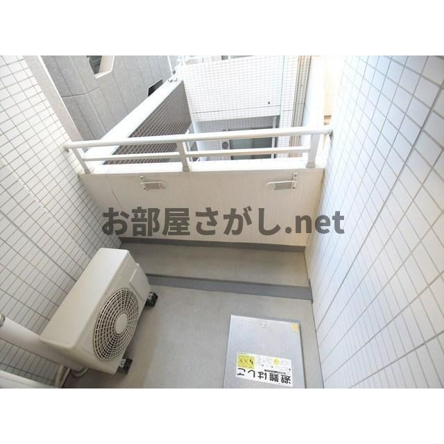 アジールコート中野坂上 #新宿区 デザイナーズ #一人暮らしのバルコニー|陽当たり良好なバルコニーです