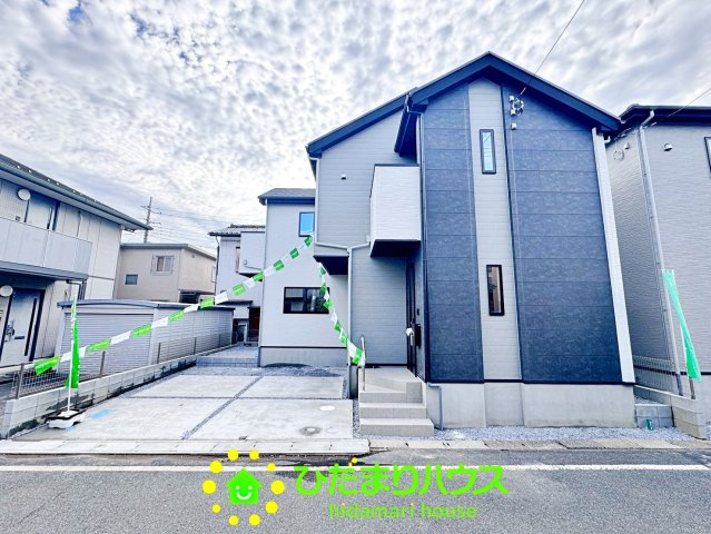 久喜市久喜東27期　新築一戸建て　02　リガーレの外観|きれいな外観です！