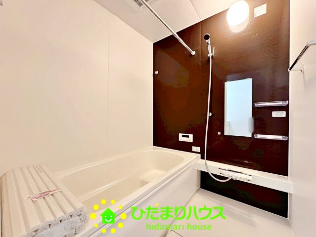 久喜市久喜東27期　新築一戸建て　01　リガーレの浴室|1日の疲れを癒すお風呂です！