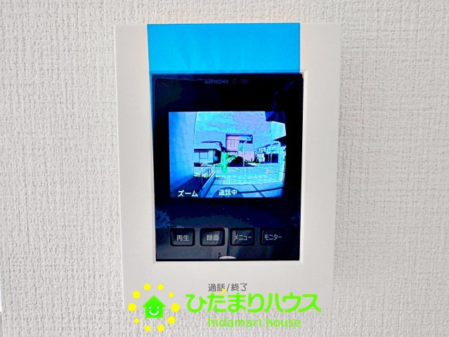 久喜市久喜東27期　新築一戸建て　01　リガーレのセキュリティ|モニター付きで来客時も安心です！