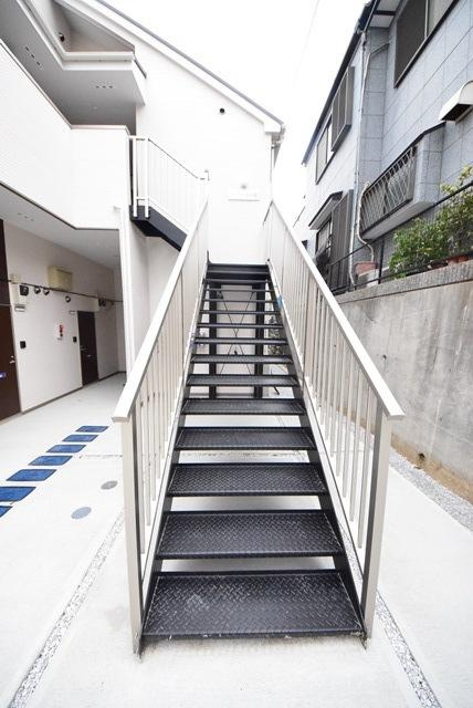 ラ・ヴィール杉田のバルコニー