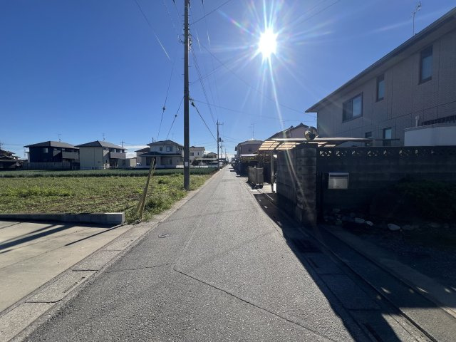 【前面道路含む現地写真】 | 深谷市東方　1380万　土地