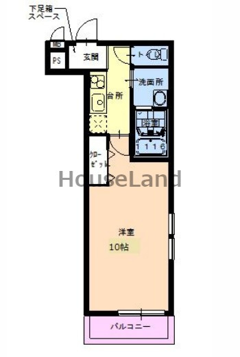 フジパレス木広町の間取り