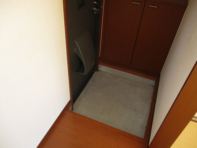 エヴァーグリーン西大和Ａの玄関