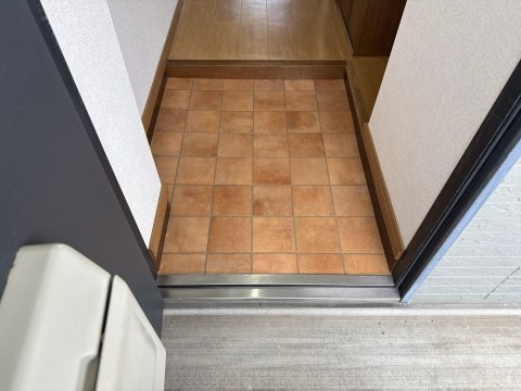 パークサイド３の玄関