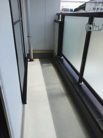 サニーハイツのバルコニー