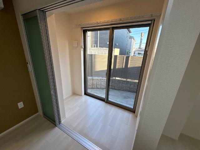 クローバーエイトのバルコニー