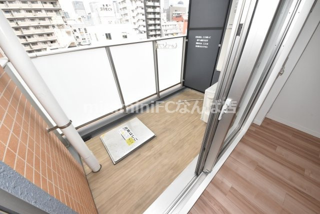 エスライズ西本町Ⅱのバルコニー