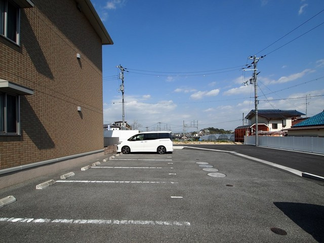 ラ・プリティモエの駐車場