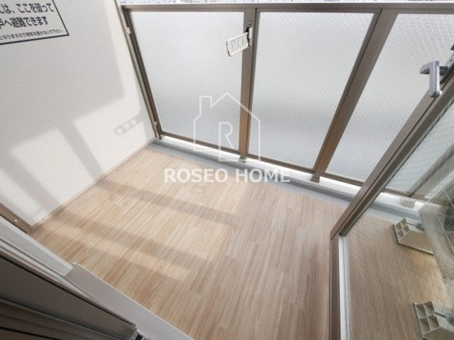 エスリード弁天町グロリアのバルコニー