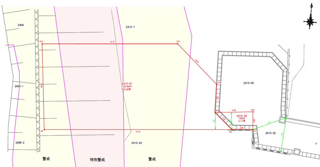 【区画図】 | 【土地】福岡市東区名島1丁目