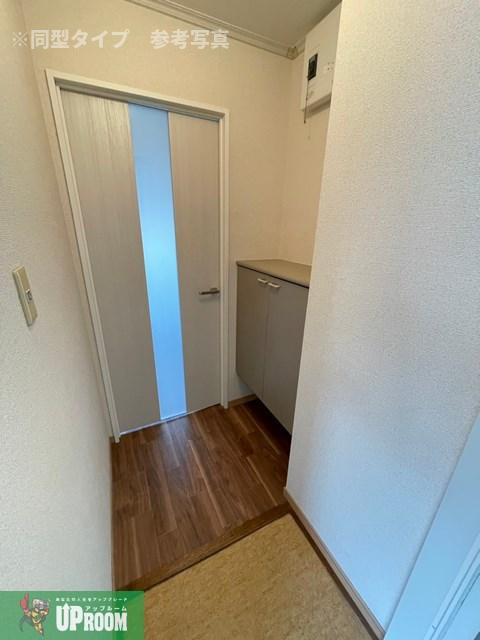 ファミール大福寺の玄関