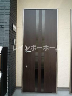 アンクルール南柏の玄関|落ち着いた玄関です