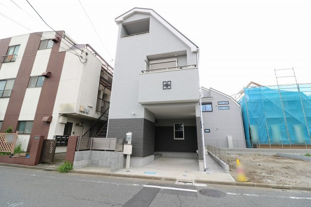 【区画図】 | 練馬区東大泉7丁目　未入居一戸建住宅　全5棟　（保谷店） | 季節の移ろいを身近に感じられる、自然豊かな住環境。