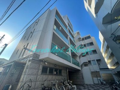 【外観】 | グランデュールⅢ江ノ島 | 鉄筋コンクリートマンションで防音面も安心♪