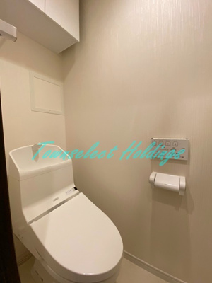 【トイレ】 | グランデュールⅢ江ノ島 | 温水洗浄便座付き♪