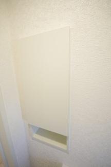 【収納】 | 【仲介手数料無料！！】府中市日新町４丁目　新築戸建て（全7棟）2号棟　4990万円 | トイレ内収納