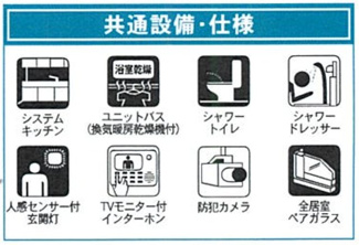 【構造・工法・仕様】 | 【仲介手数料無料！！】府中市日新町４丁目　新築戸建て（全7棟）2号棟　4990万円