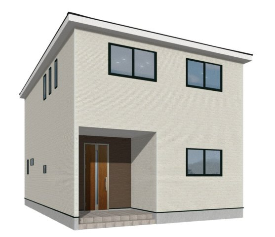 上里町七本木第12（全1棟）1号棟の外観パース