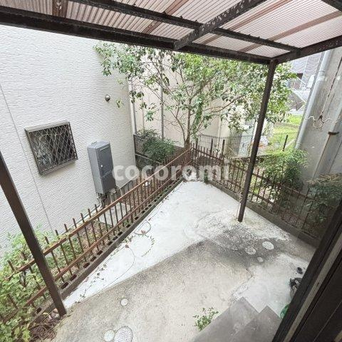 藤阪元町３丁目戸建ての庭