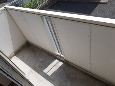 【バルコニー】 | メゾンド・デニムＡ | 広々としたバルコニーです