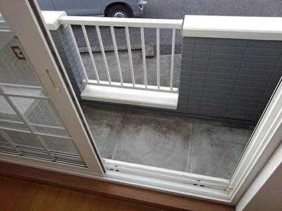 【バルコニー】 | シャン・ド・フルール | お洗濯にも便利なバルコニー付き