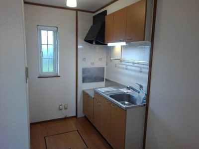 【キッチン】 | シャン・ド・フルール | コンパクトなキッチンで掃除もラクラク