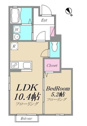 【間取り】 | ペット飼育可！1LDK！