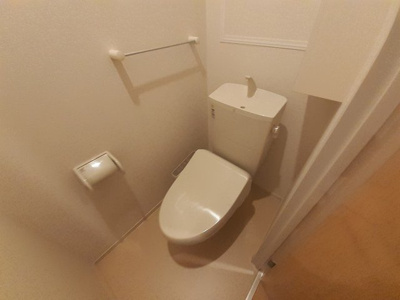 【トイレ】 | ステュ－ディオ招提 | トイレです