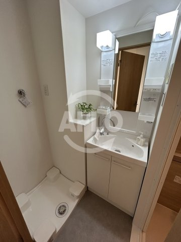 Nu武庫川駅前の洗面所|Nu武庫川駅前　洗面脱衣所