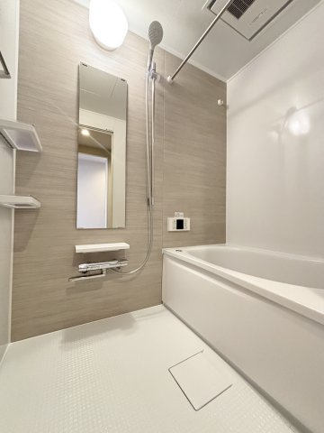 シティハイツこの花の浴室|落ち着いた空間のお風呂です