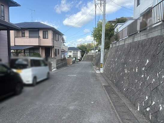 【前面道路含む現地写真】