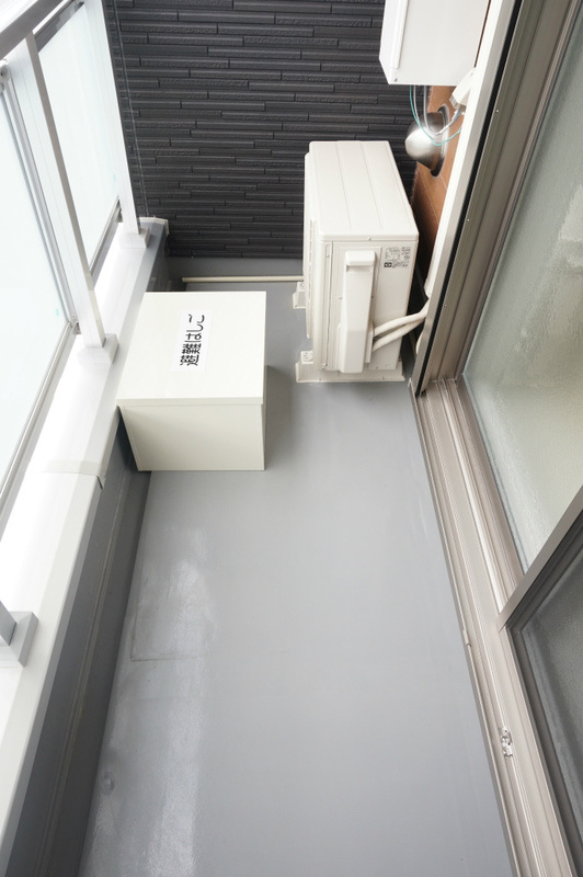 グレイス稲毛のバルコニー|落ち着いた時間を過ごせるバルコニーです