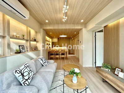 【居間・リビング】 | コーポ押上 | 【居間・リビング】「ＬＤＫは家族団らんをデザイン」広いＬＤＫでは家族が集まり一緒の時間を過ごせる工夫がされております。何気ない一日の当たり前のひとコマがいつか一生の宝物になります